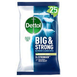 Dettol Big & Strong Limescale Bathroom Cleaning Wipes 25 per pack