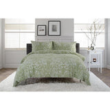 Deyongs Secret Garden 200TC Cotton Rich Duvet Set Sage