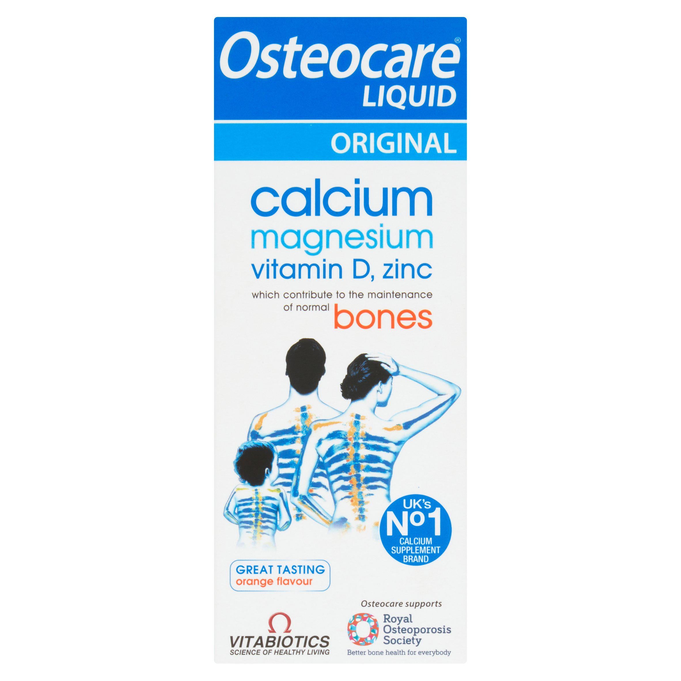 Vitabiotics Osteocare Liquid Original Orange Flavour 200ml GOODS Sainsburys