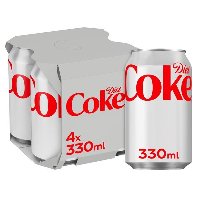 Diet Coke 4 x 330ml