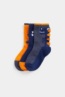 Dino Roar Socks - 3 Pack