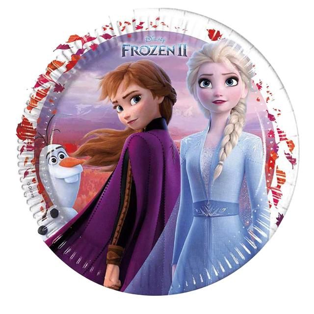 Disney Frozen Paper Party Plates 8 per pack
