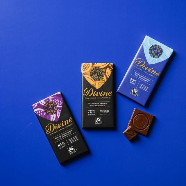 Divine 85% Dark Chocolate 90g