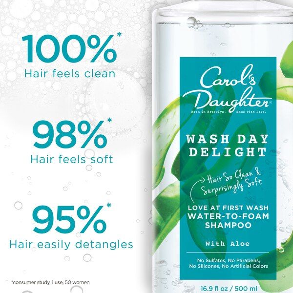 DNR Carol's Daughter Water-To-Foam Aloe Shampoo 16.9oz