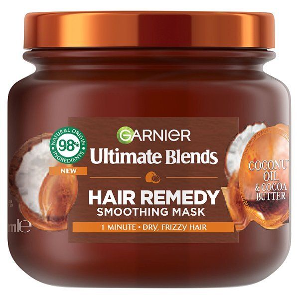 DNR Garnier Ultimate Blends Coconut Oil Hair Mask 340Ml