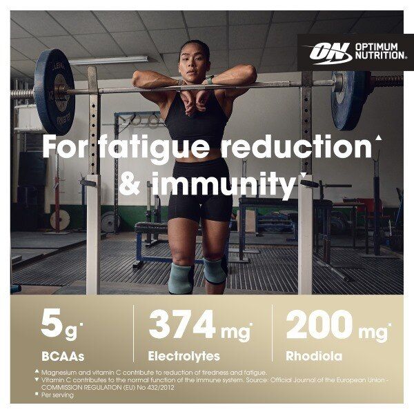 DNR Optimum Nutrition Bcaa Raspberry & Pomegranate 266G