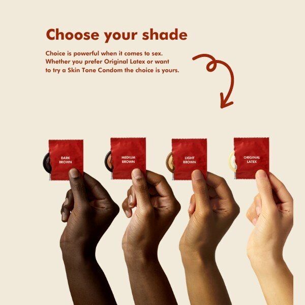 DNR Roam Skin Tone Condoms Fair 12 Pack