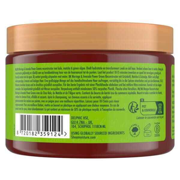DNR SheaMoisture Moringa Avocado Power Greens Reconstructor