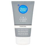 DNR Superdrug Deep Action Charcoal Cleanser 150ml