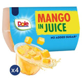 Dole Diced Mango in Juice Multipack 4 x 113g
