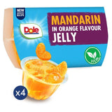 Dole Mandarins In Orange Jelly Pots Multipack 4 x 123g