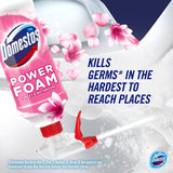 Domestos Power Foam Toilet & Bathroom Cleaner Spray Floral Burst   450ml