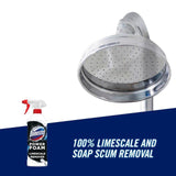 Domestos Power Foam Toilet & Bathroom Cleaner Spray Limescale Remover 450ml