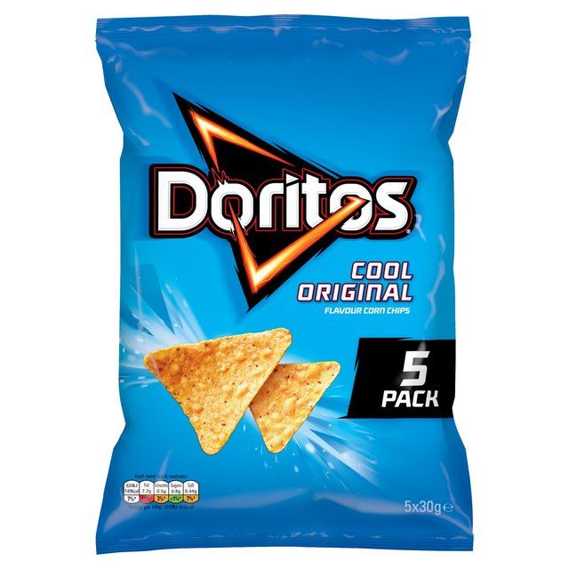 Doritos Cool Original Tortilla Chips Multipack Crisps 5 per pack