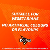 Doritos Dippers Hint of Salt Tortilla Chips Sharing Bag Crisps 230g