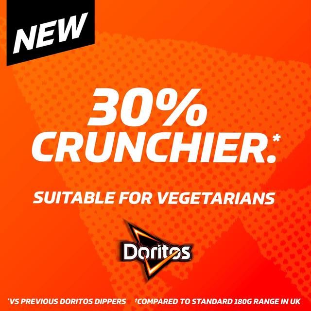 Doritos Dippers Hint of Salt Tortilla Chips Sharing Bag Crisps 230g