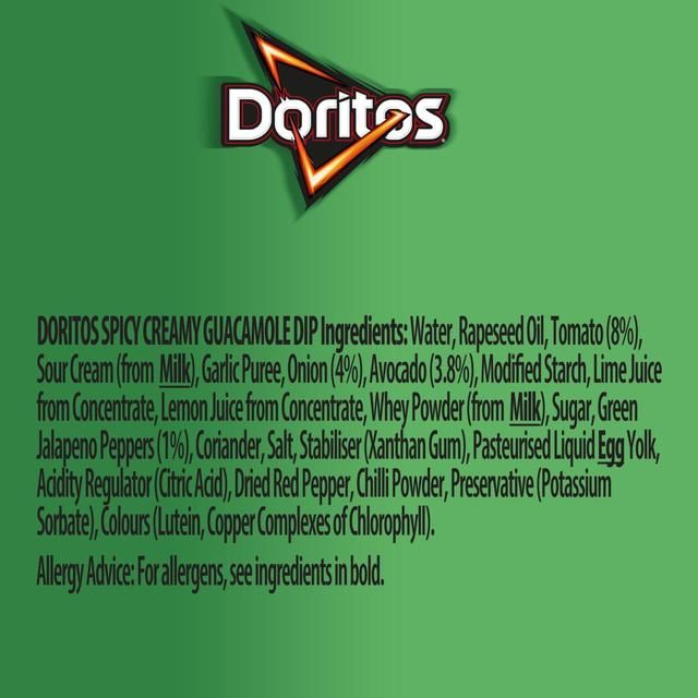 Doritos Spicy Creamy Guacamole Sharing Dip 270g