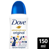Dove Advanced Antiperspirant Deodorant Original 200ml 150ML