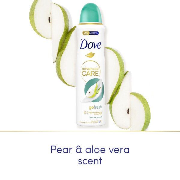 Dove Anti-Perspirant Deodorant Spray Pear & Aloe Vera 200ml