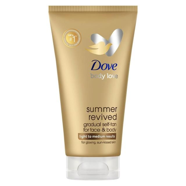 Dove Dermaspa Summer Revived Fair-Medium Self-Tan for Face & Body 75ml