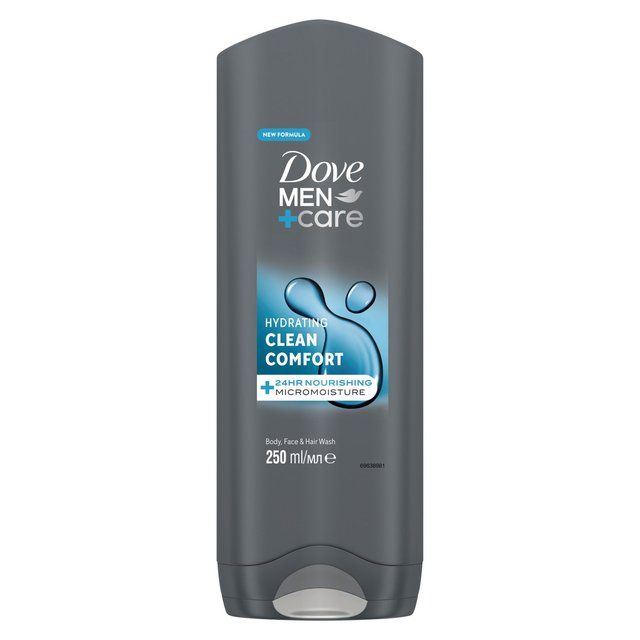 Dove Men+Care Clean Comfort Body & Face Wash 250ml