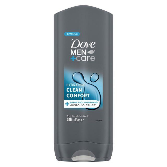 Dove Men+Care Clean Comfort Body & Face Wash 400ml