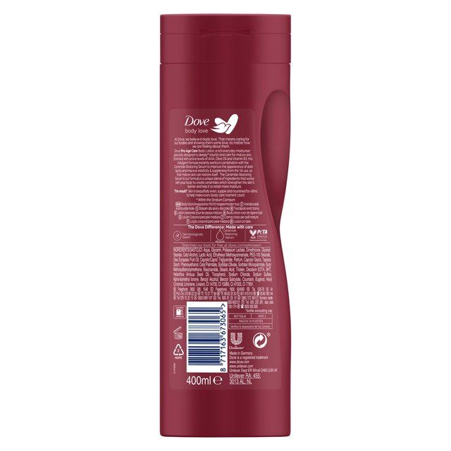 Dove Nourishing Body Care Pro Age Body Lotion 400ml