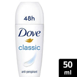 Dove Women Antiperspirant Deodorant Roll on Classic 50ml