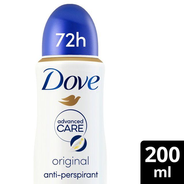 Dove Women Original Advanced Antiperspirant Deodorant Aerosol 200ml