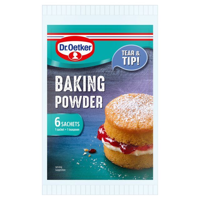 Dr. Oetker Gluten Free Baking Powder Sachets 6 x 5g