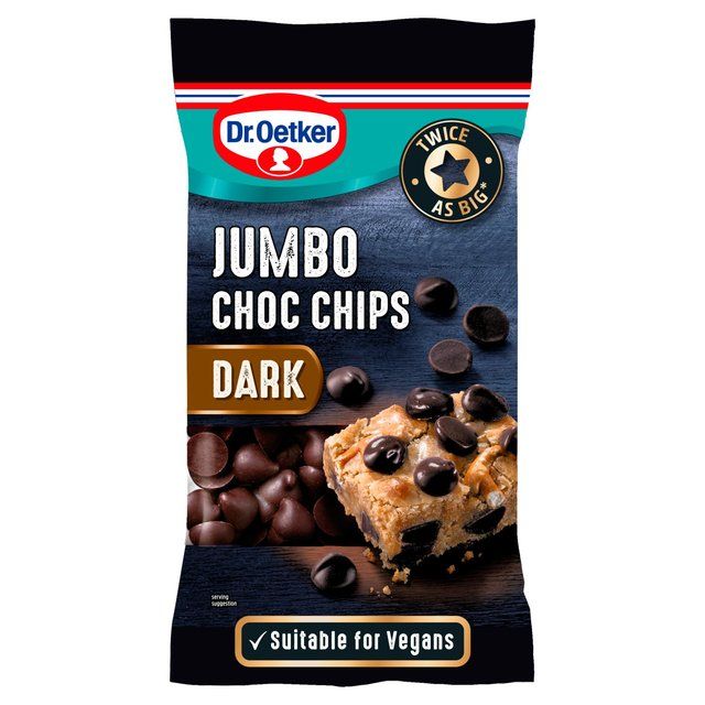 Dr. Oetker Jumbo Dark Chocolate Chips 125g