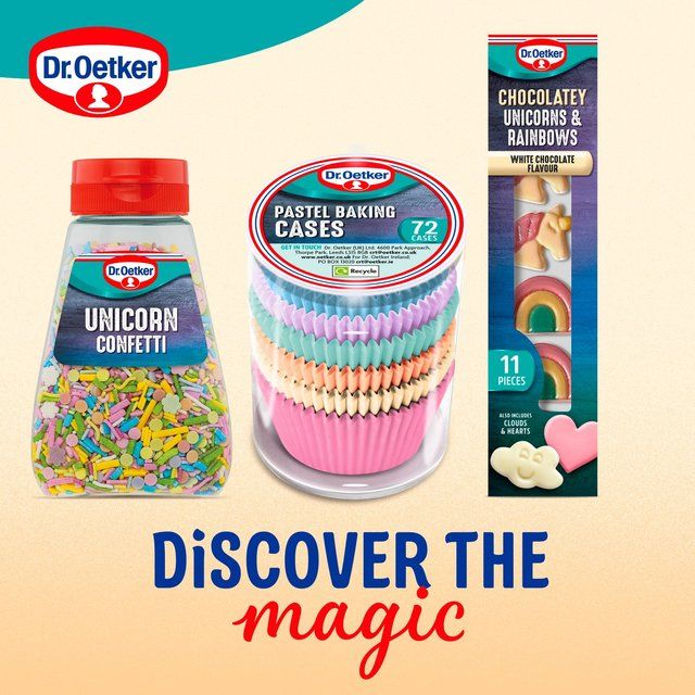 Dr. Oetker Pastel Cupcake Cases 72 per pack
