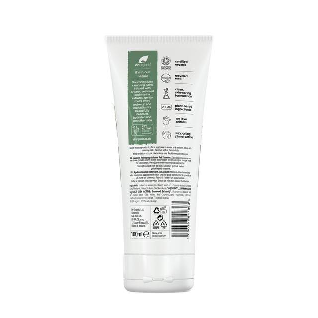 Dr Organic Ageless with Seaweed Cleansing Balm 100ml