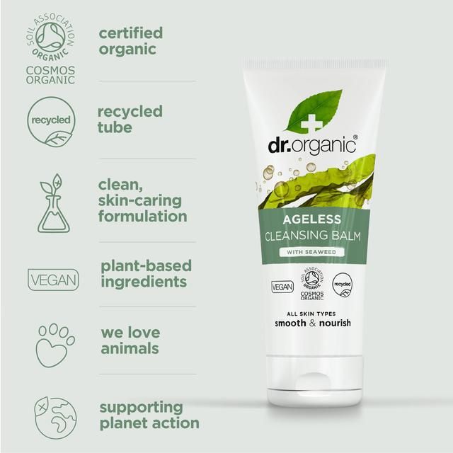 Dr Organic Ageless with Seaweed Cleansing Balm 100ml