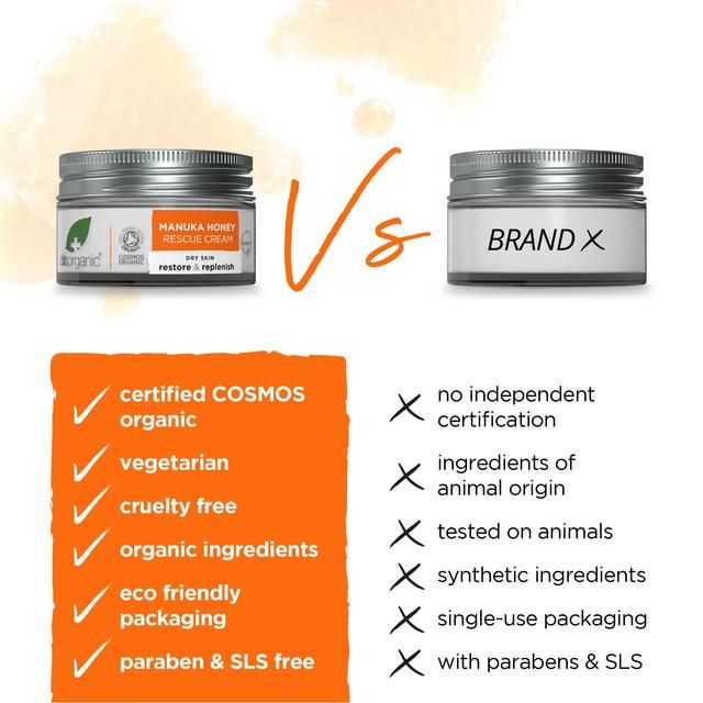 Dr Organic Manuka Honey Cream 50ml