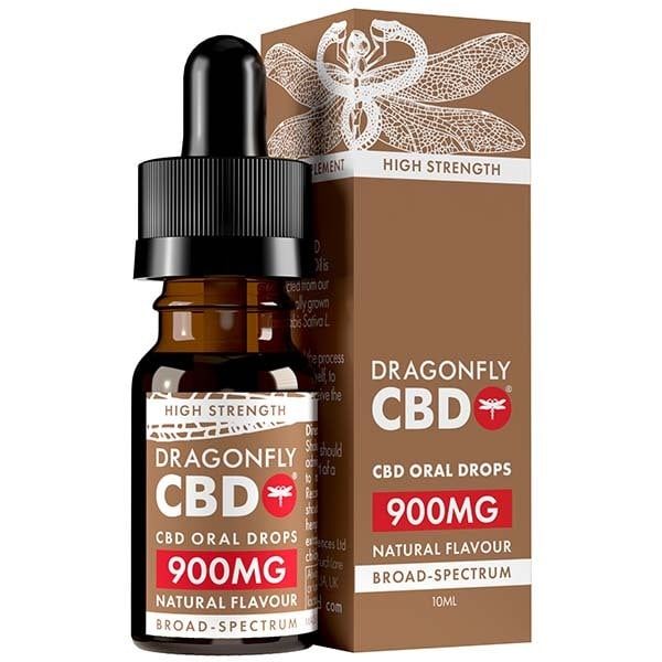 Dragonfly Cbd Oil Oral Drops - 900Mg 10Ml Broad Spectrum