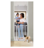 DreamBaby Ava Slimline Gate - Fits Openings 61cm to 68cm - White