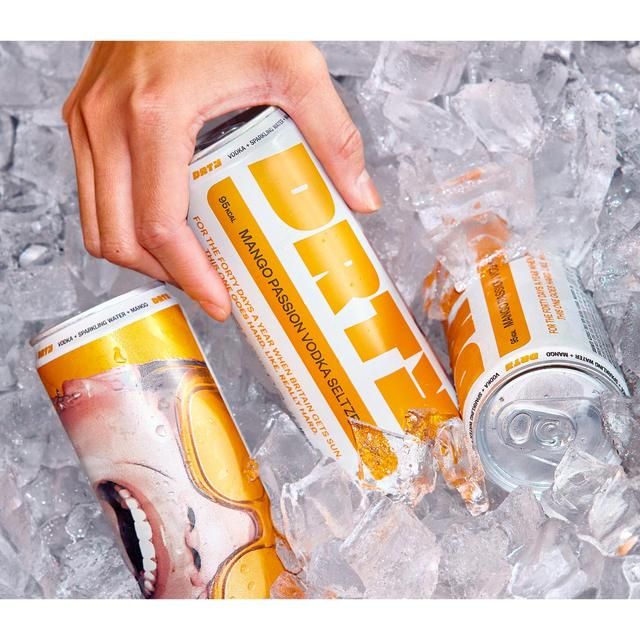DRTY Mango Passion Vodka Seltzer 330ml