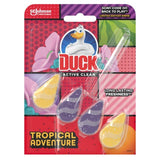 Duck Active Clean Toilet Rim Block Tropical Adventure 39g