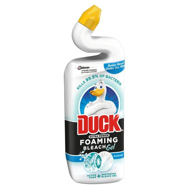 Duck Foaming Bleach Gel Toilet Liquid Cleaner Marine 750ml