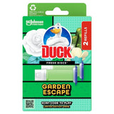 Duck Toilet Fresh Discs Duo Refills Garden Escape 2 x 36ml