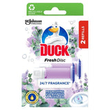 Duck Toilet Fresh Discs Duo Refills Lavender & Eucalyptus   2 x 36ml