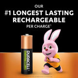 Duracell Recharge Ultra AA Rechargeable Batteries 4 per pack