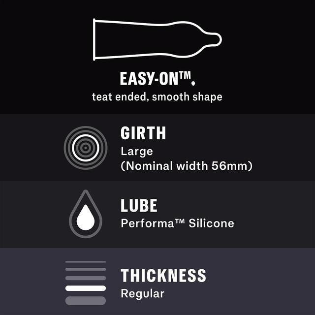 Durex Extended Pleasure Condoms Regular Fit 12 per pack