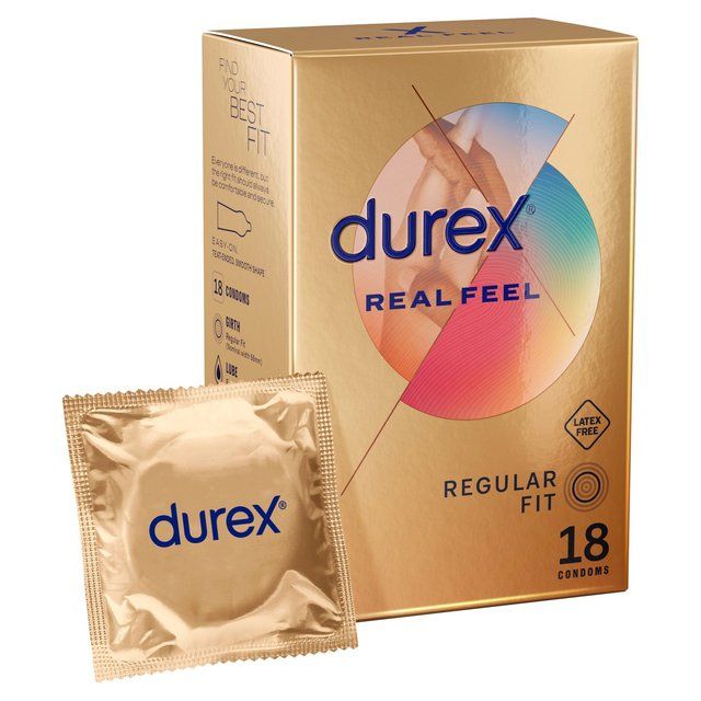 Durex Real Feel Non Latex Condoms 18 Pack 18 per pack