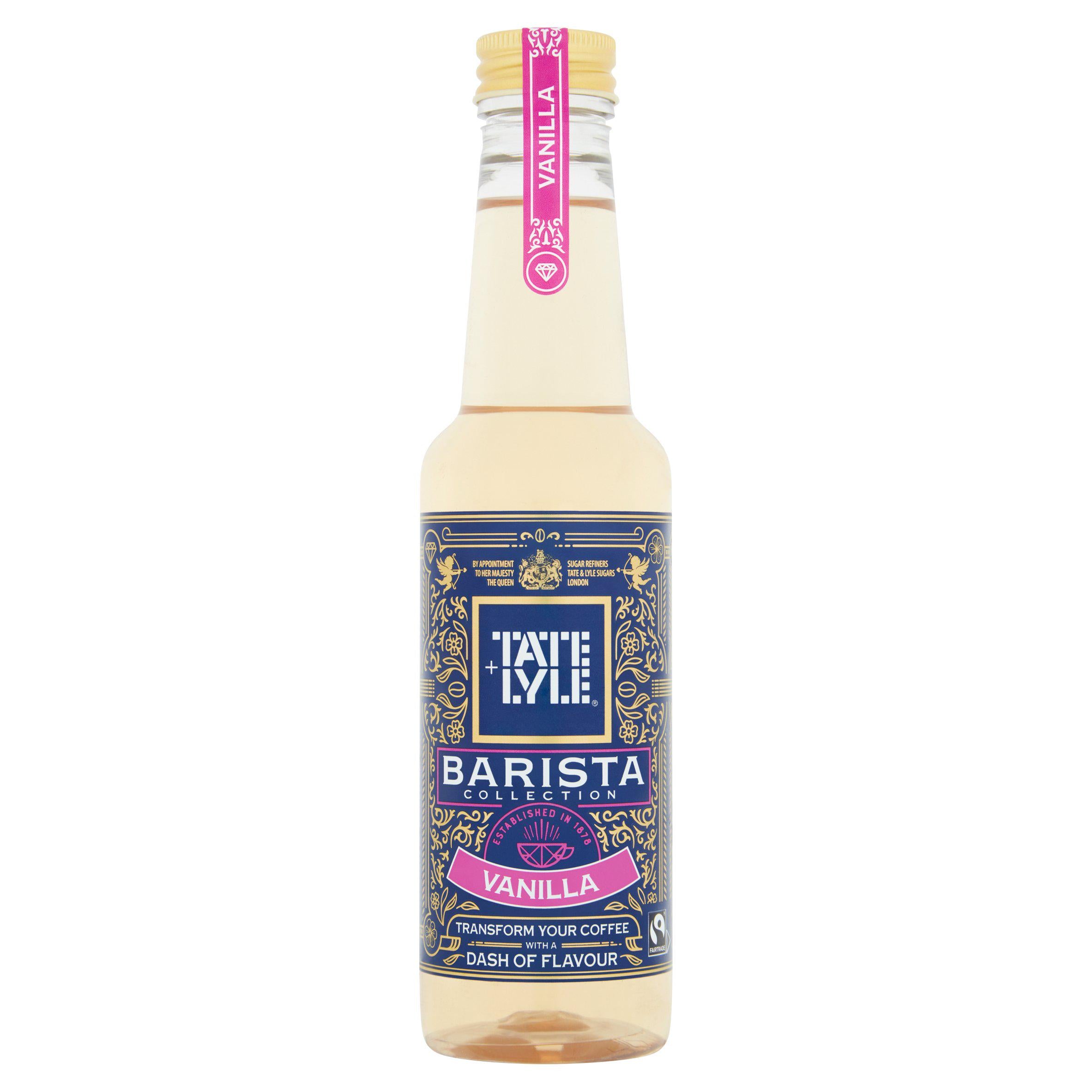 Tate & Lyle Vanilla Coffee Syrup 250ml All tea & coffee Sainsburys