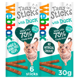 Webbox Tasty Sticks Duck Cat Treats x6 30g GOODS Sainsburys