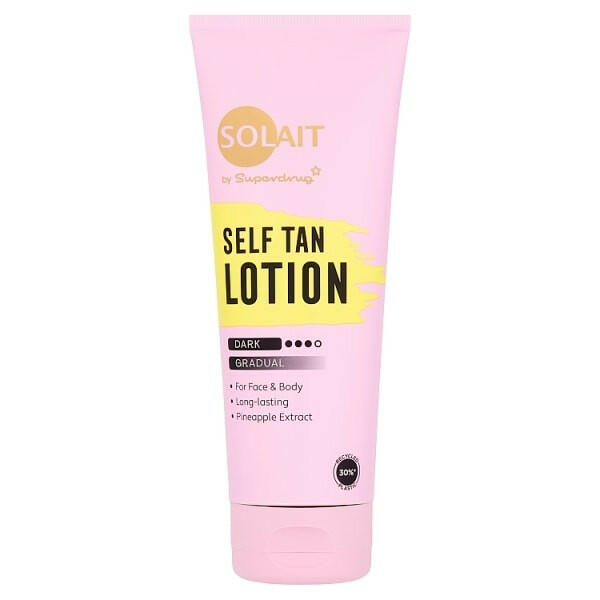 Superdrug Solait Gradual Tan Dark 200ml GOODS Superdrug