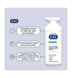 E45 Dermatological Cream for Dry Skin & Eczema- 500g