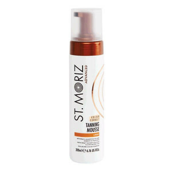 St Moriz Advanced Colour Correcting Tanning Mousse Light GOODS Superdrug